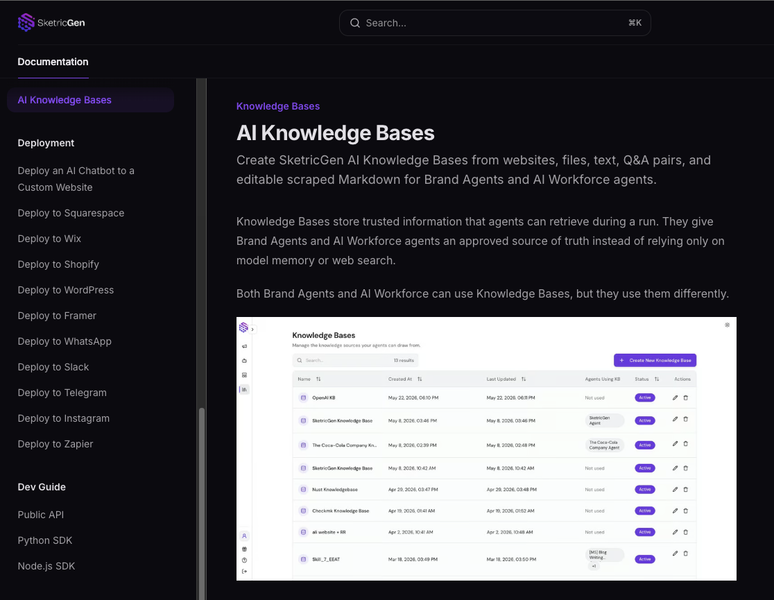 SketricGen screenshot 2
