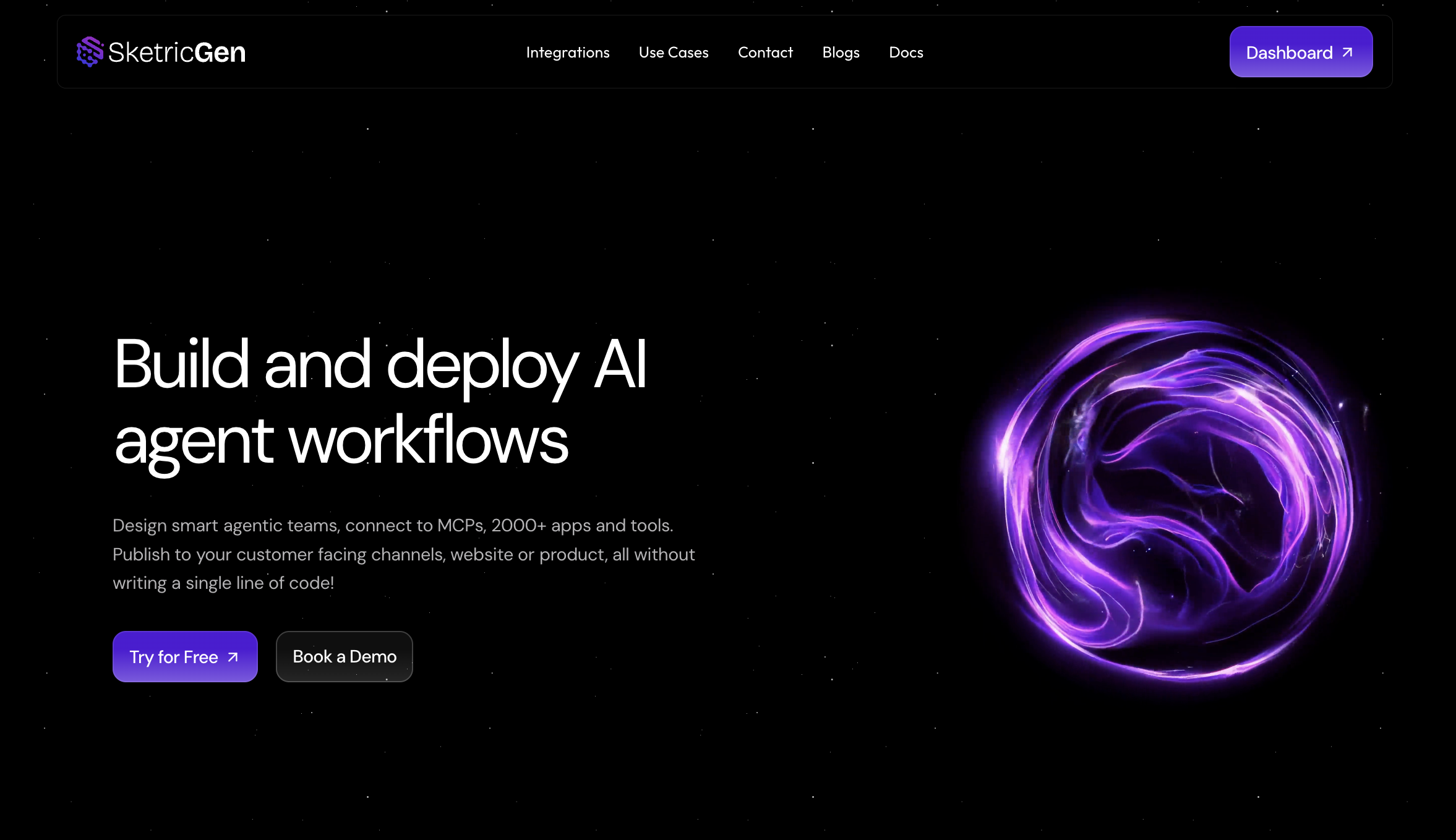 SketricGen platform